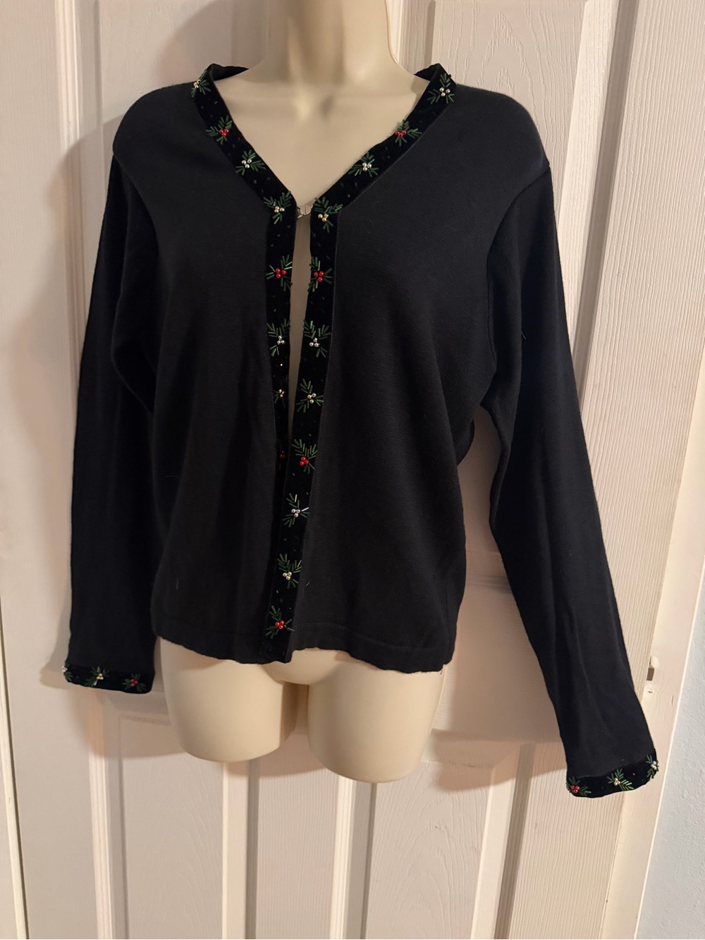 Cotton blend- Vintage Holiday Top